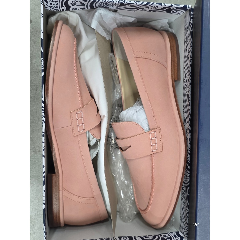 J.McLaughlin Concetta Leather Loafers in Pink - Women's Size 9.5  new in box